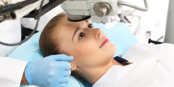 patient eye exam