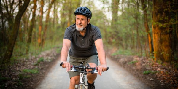 Man enjoying active lifestyle and sharp vision after PRK in the Bay Area